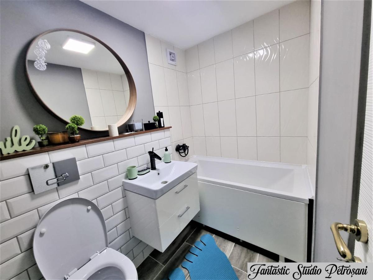~Fantastic Studio Petrosani~ Apartment ภายนอก รูปภาพ