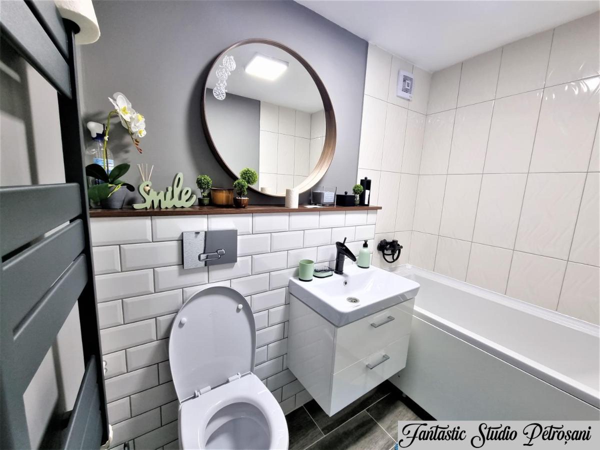 ~Fantastic Studio Petrosani~ Apartment ภายนอก รูปภาพ