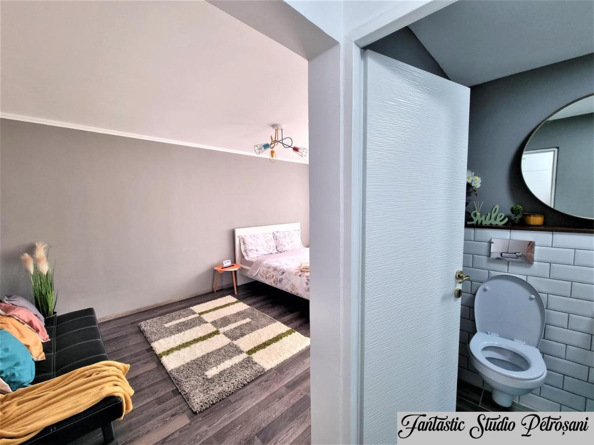 ~Fantastic Studio Petrosani~ Apartment ภายนอก รูปภาพ